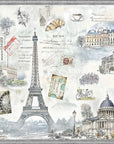 Paris Sketch Capsule - Sketch Cotton Square Scarf