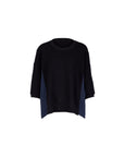 Athena Mix Border Jacq Knit Top