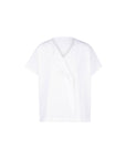 AT Essential - Flip Collar Poly Blouse