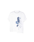 Sorona Cool Tee- Geo Rose Patchwork Boxy Tee