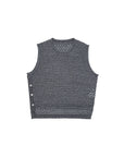 Tape Yarn Pointelle Vest