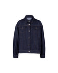 Denim Back Pleated Jacket