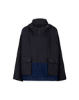 Cargo Poket Denim Mix Jacket