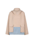 Cargo Poket Denim Mix Jacket