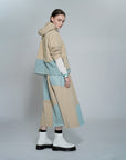 Cargo Poket Denim Mix Jacket