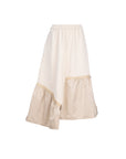Air Compact Mix Nylon Asy Hem Maxi Skirt