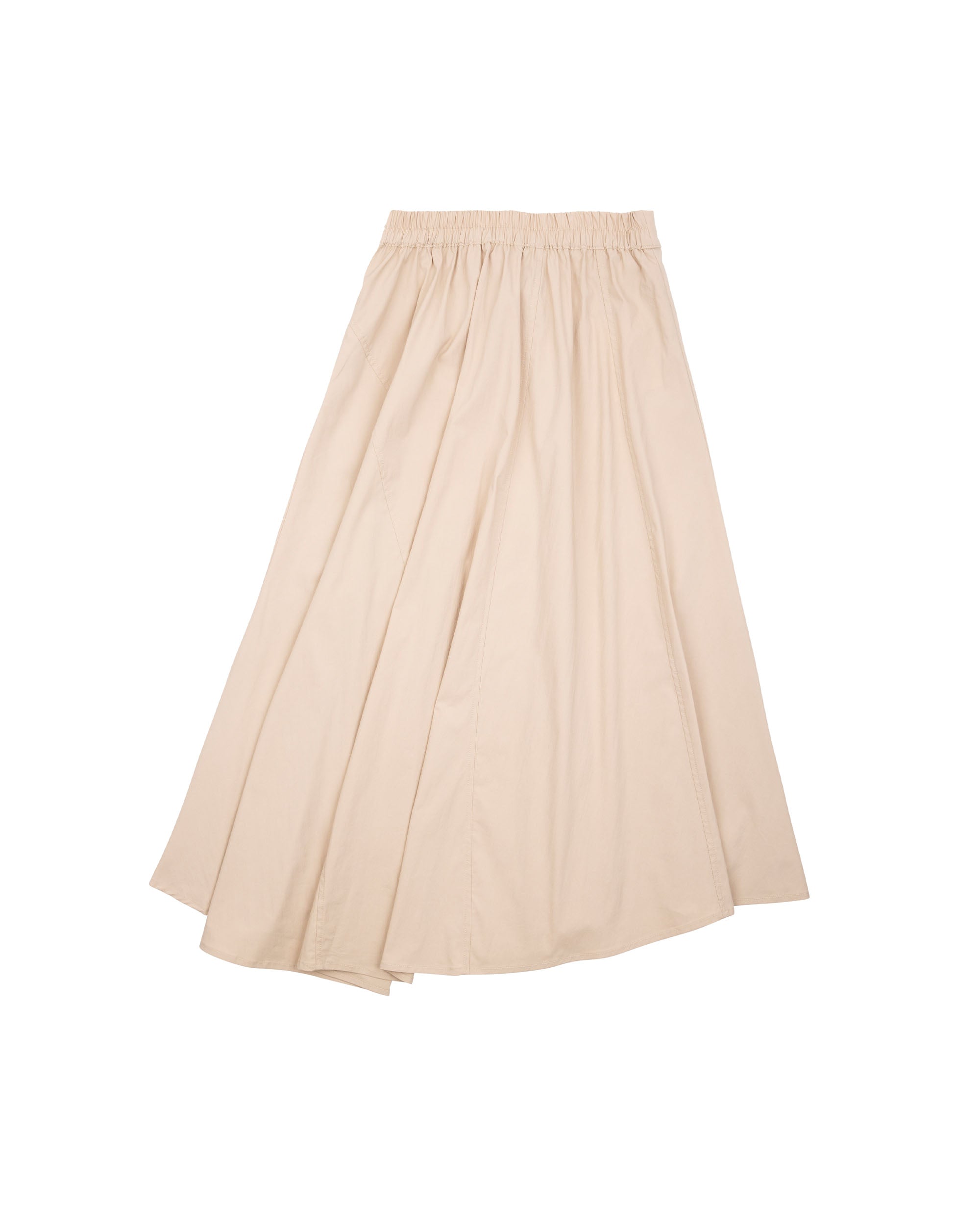 Nylon Flare Skirt