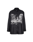 Paris Sketch Capsule - Paris Landscape Tunic Blouse