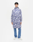 Kioski Tasaraita Unikko Velaug Raincoat 100cm