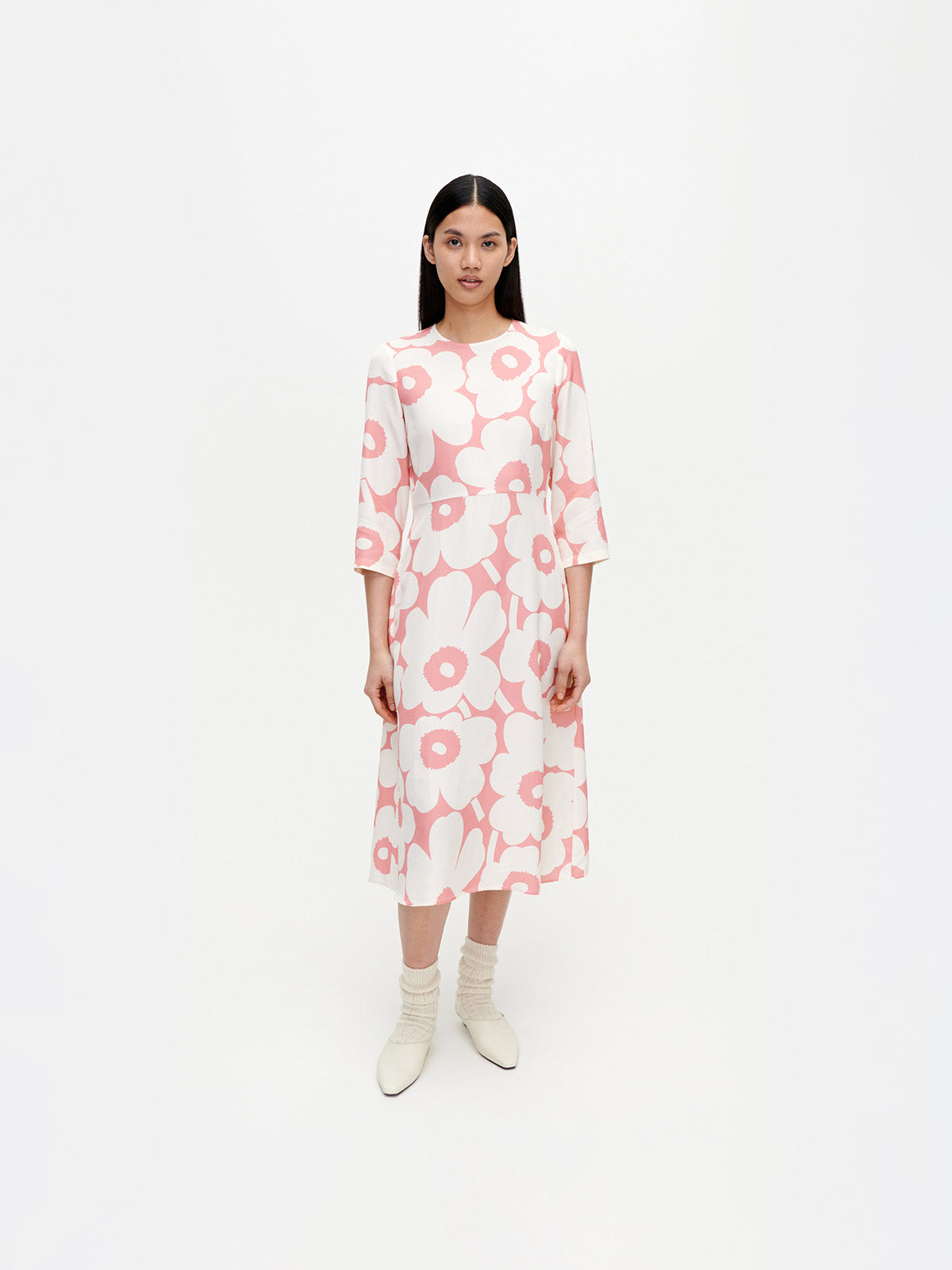 Unikko Janetta Long Sleeve Woven Dress 120cm