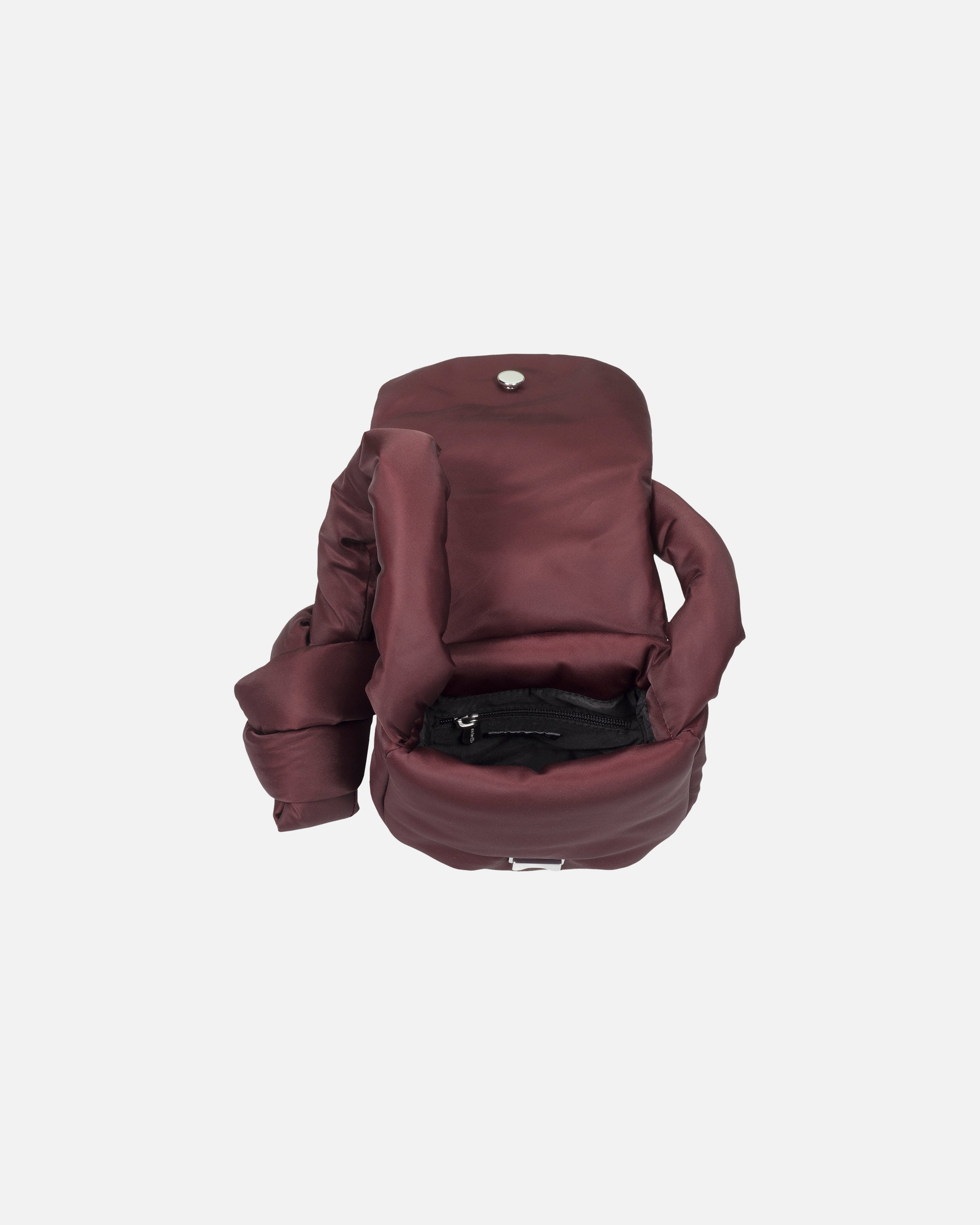 Padded Round Crossbody Bag