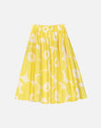 Unikko Garrel Cotton Poplin Elastic Waist Skirt