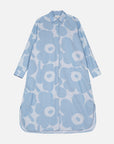 Unikko Runoelma Cotton Chambray Shirt Dress