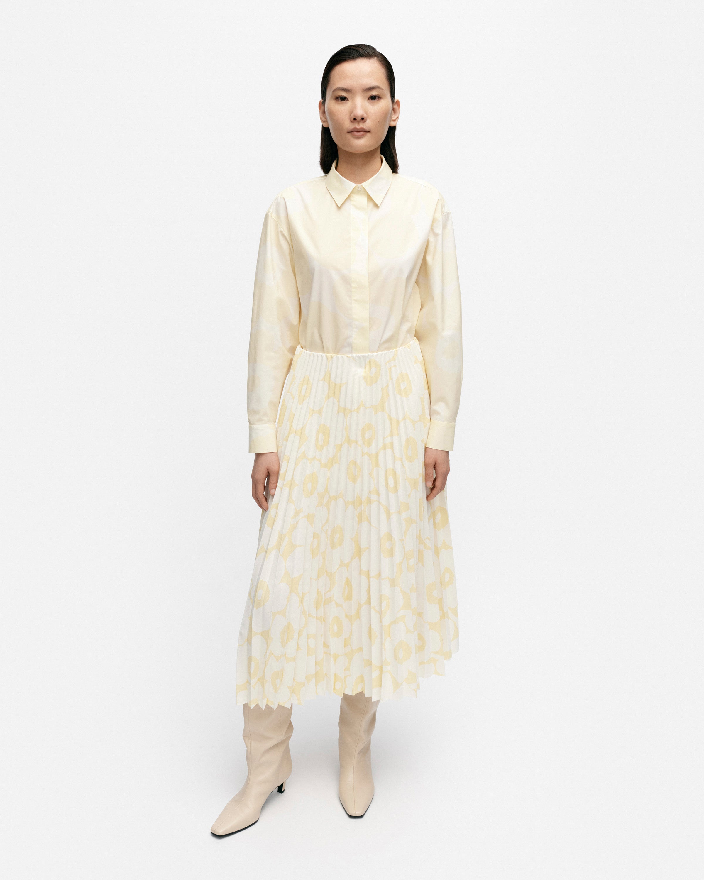 Myy Unikko Pleated Skirt 83.5cm