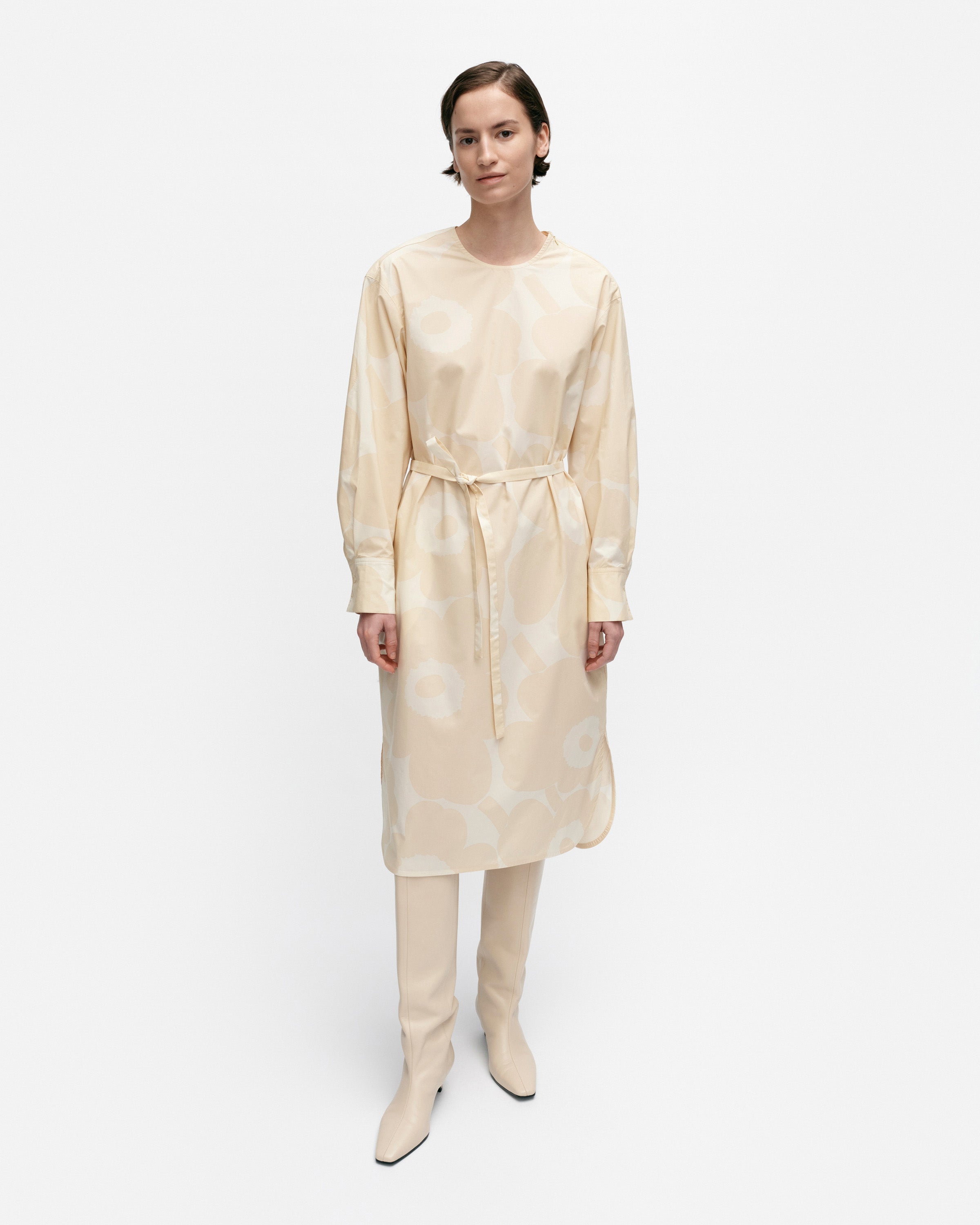 Febina Unikko Cotton Poplin Dress 117cm