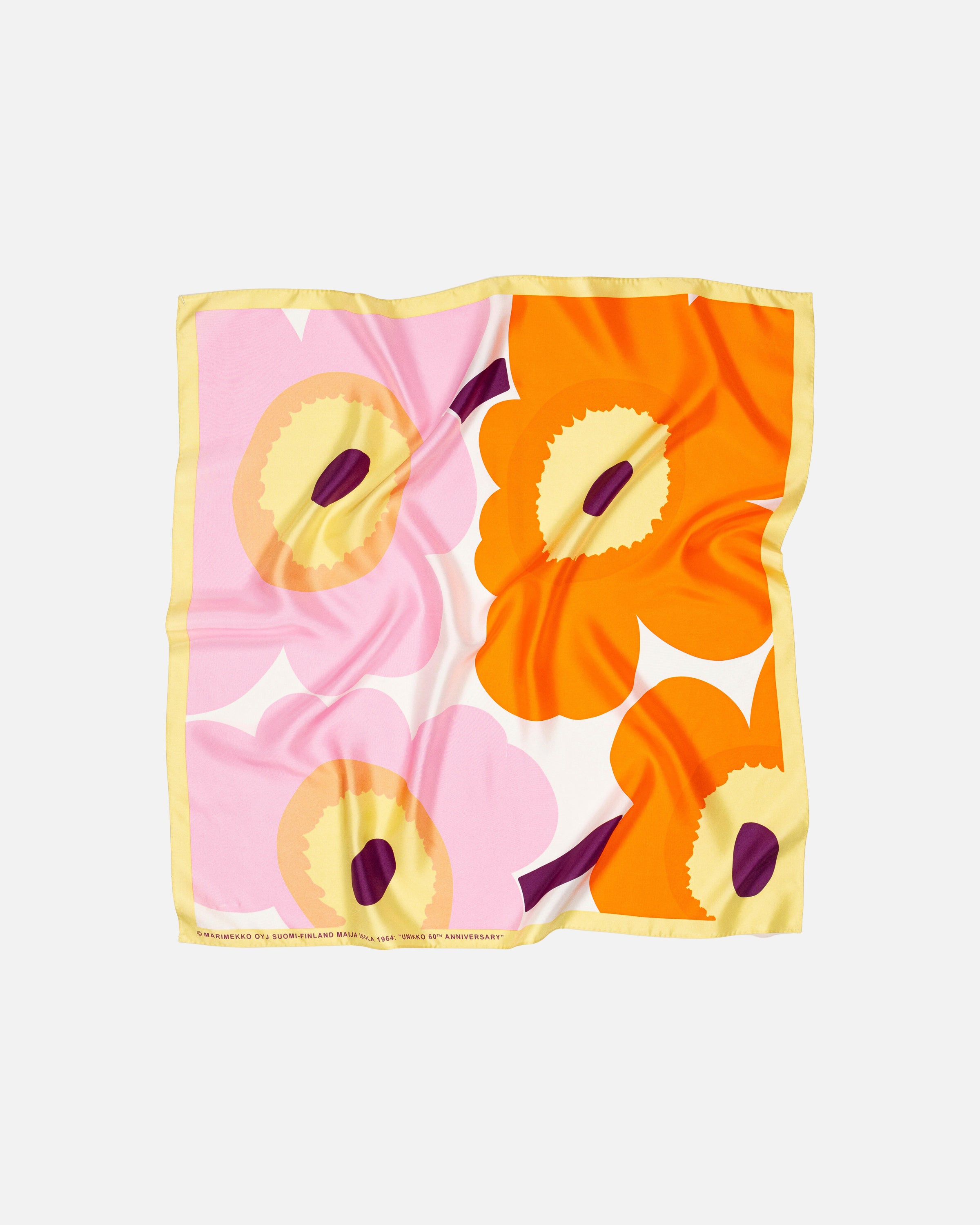 Lauhtua Unikko Silk Scarf | MARIMEKKO – SIDEFAME GROUP