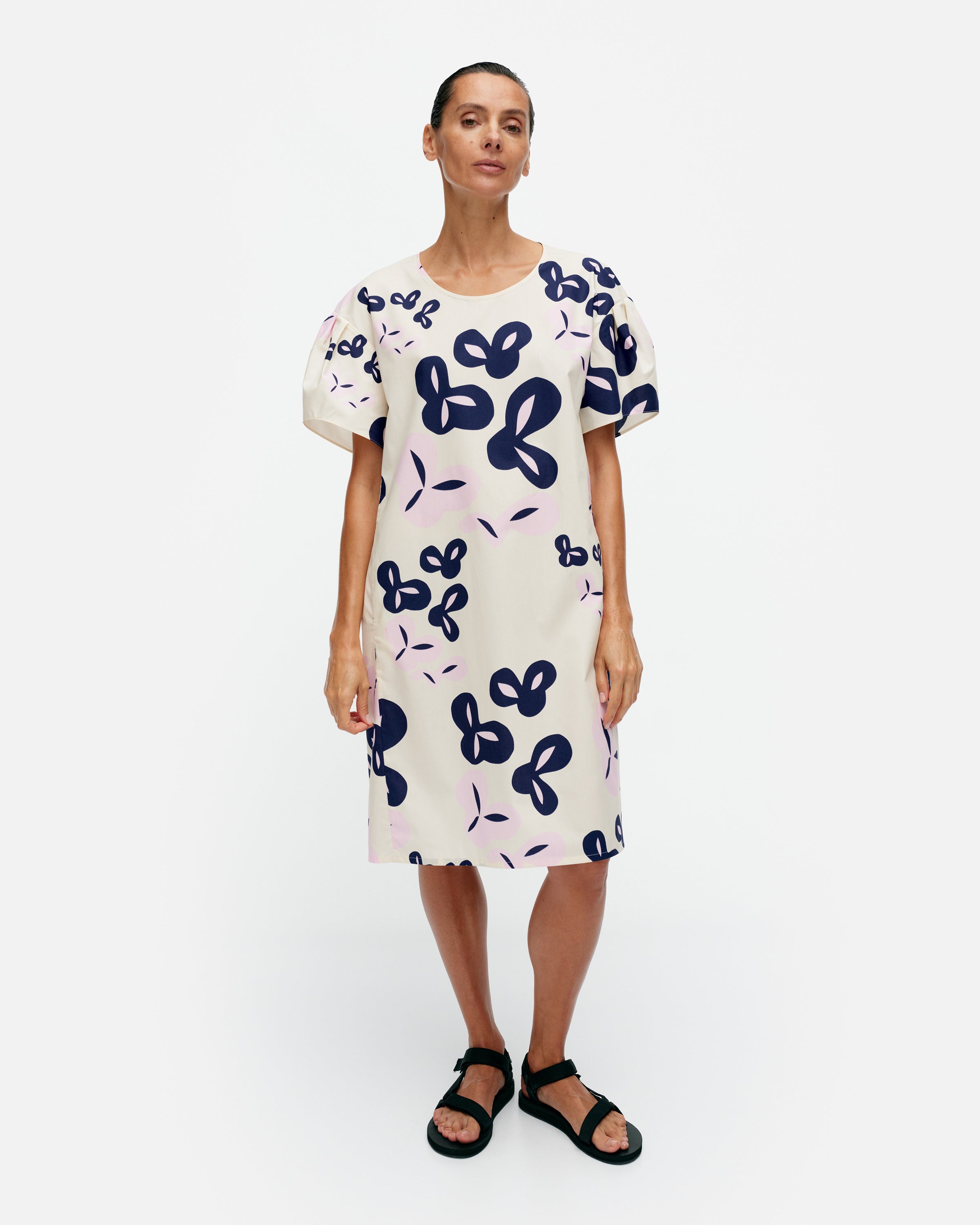 Avomeri Poiminto Cotton Poplin Dress 100cm