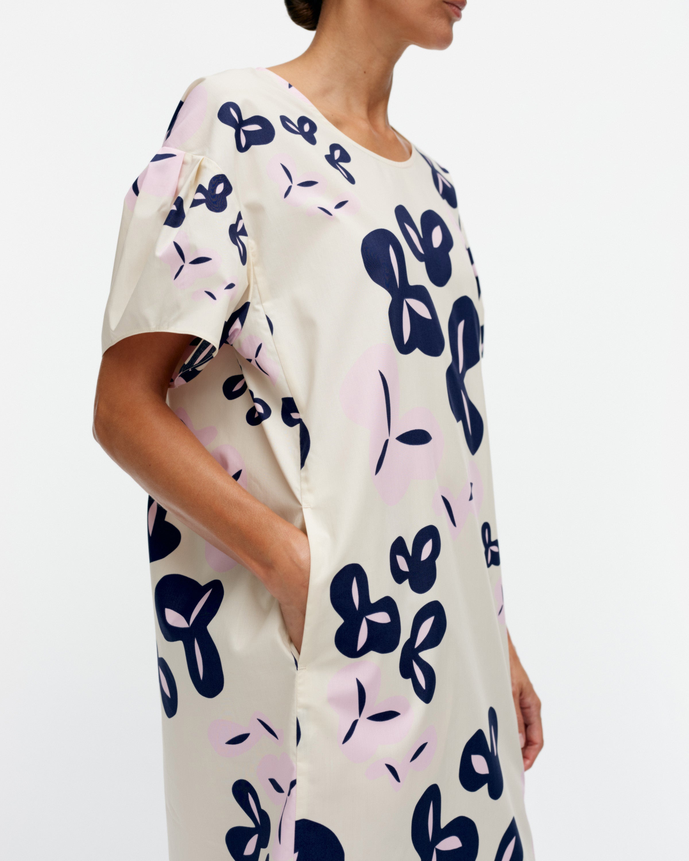 Avomeri Poiminto Cotton Poplin Dress 100cm