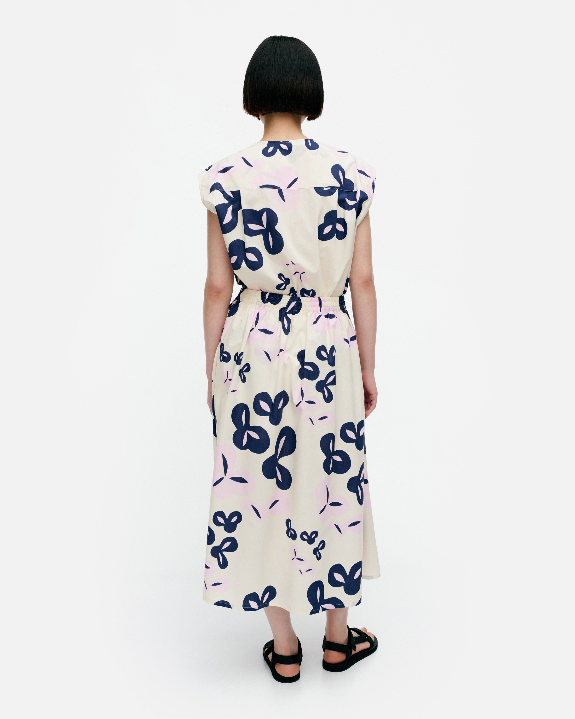 Garrel Poiminto Cotton Poplin Skirt 82cm