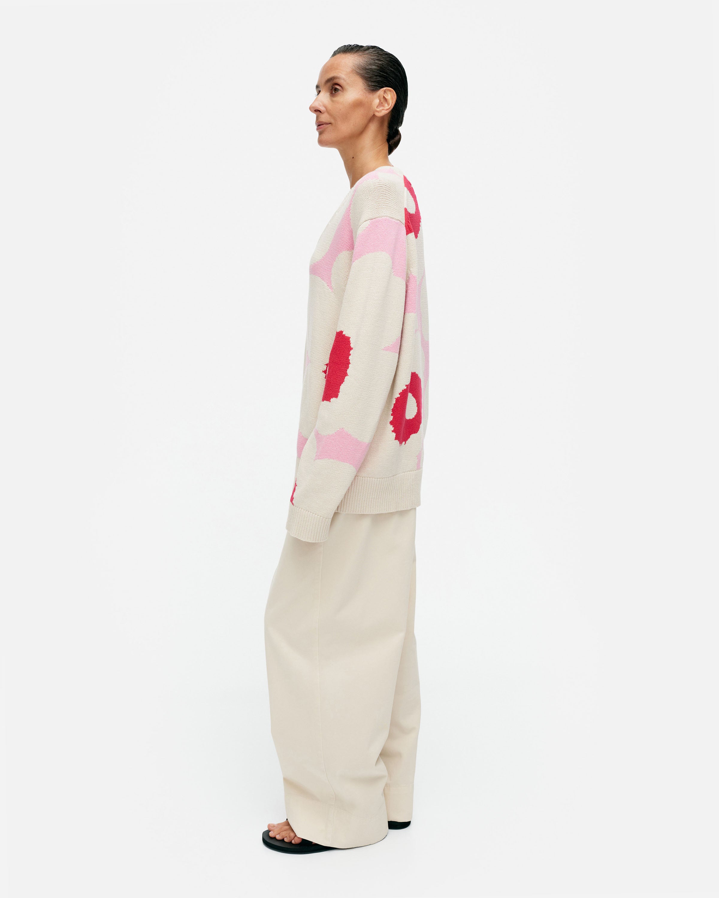 Paiva Unikko Knitted Cotton Pullover 63cm