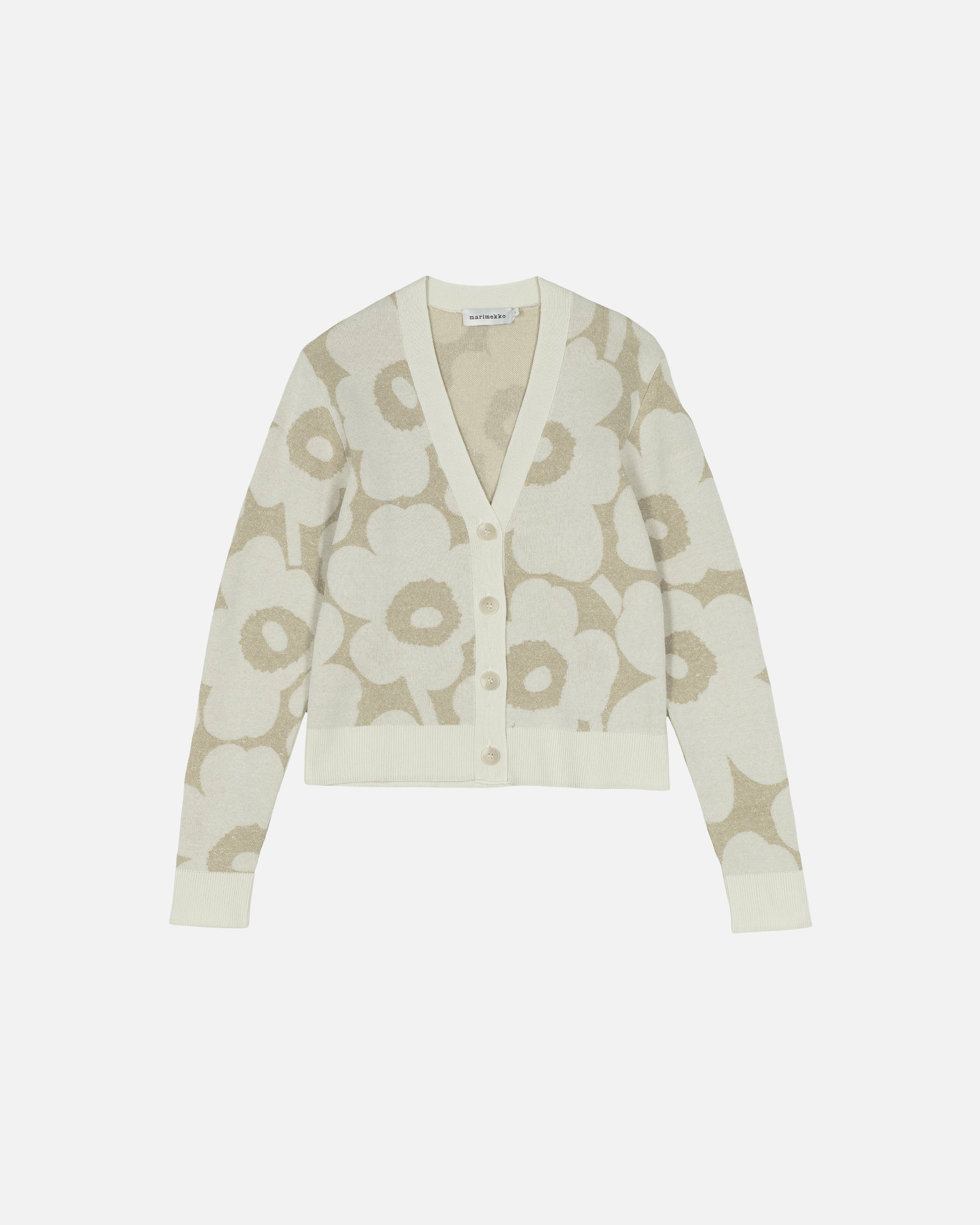 KAIDE PIENI UNIKKO II COTTON LINEN KNITTED CARDIGAN 54CM