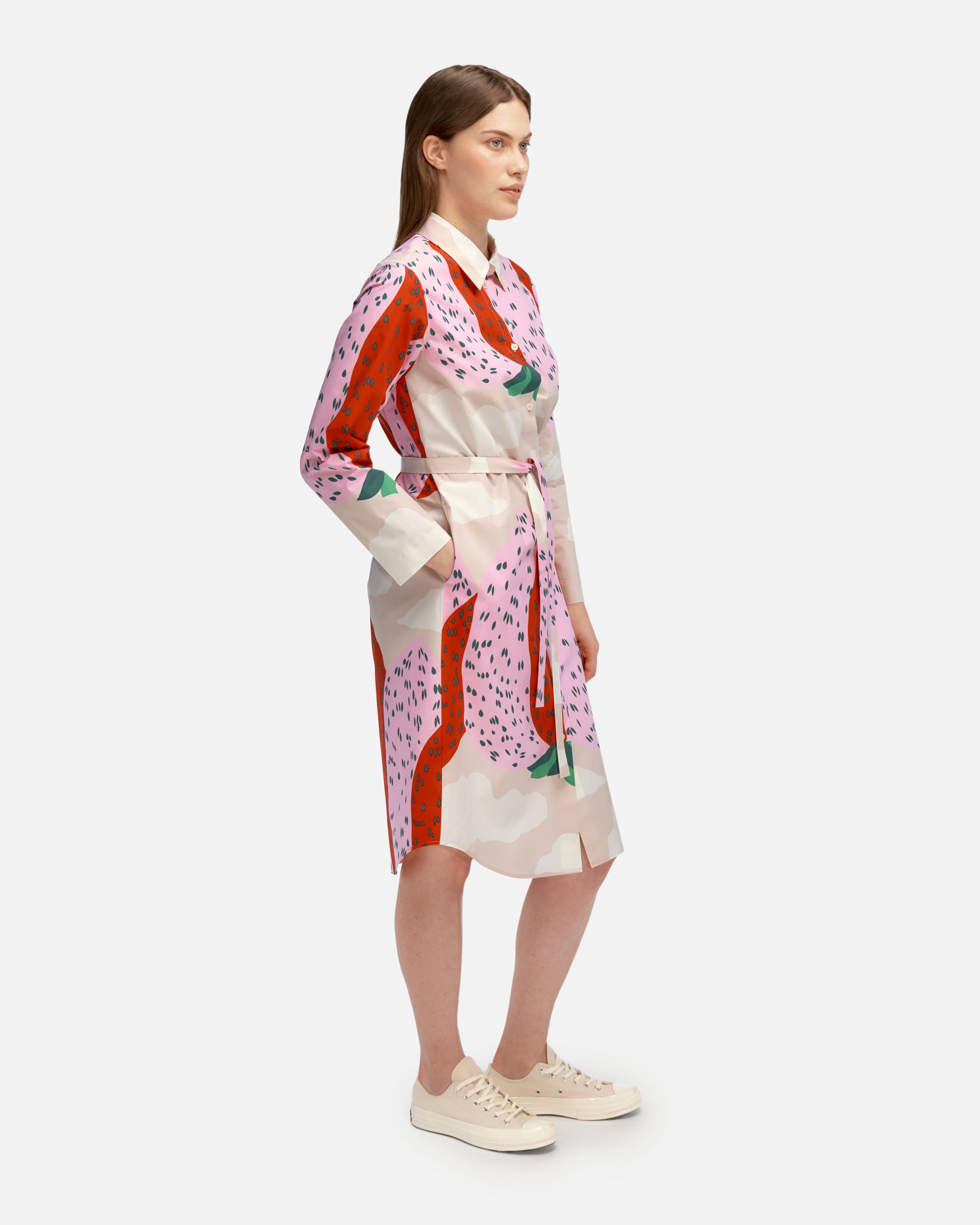 Minta Mansikkavuoret Shirt Dress 110cm