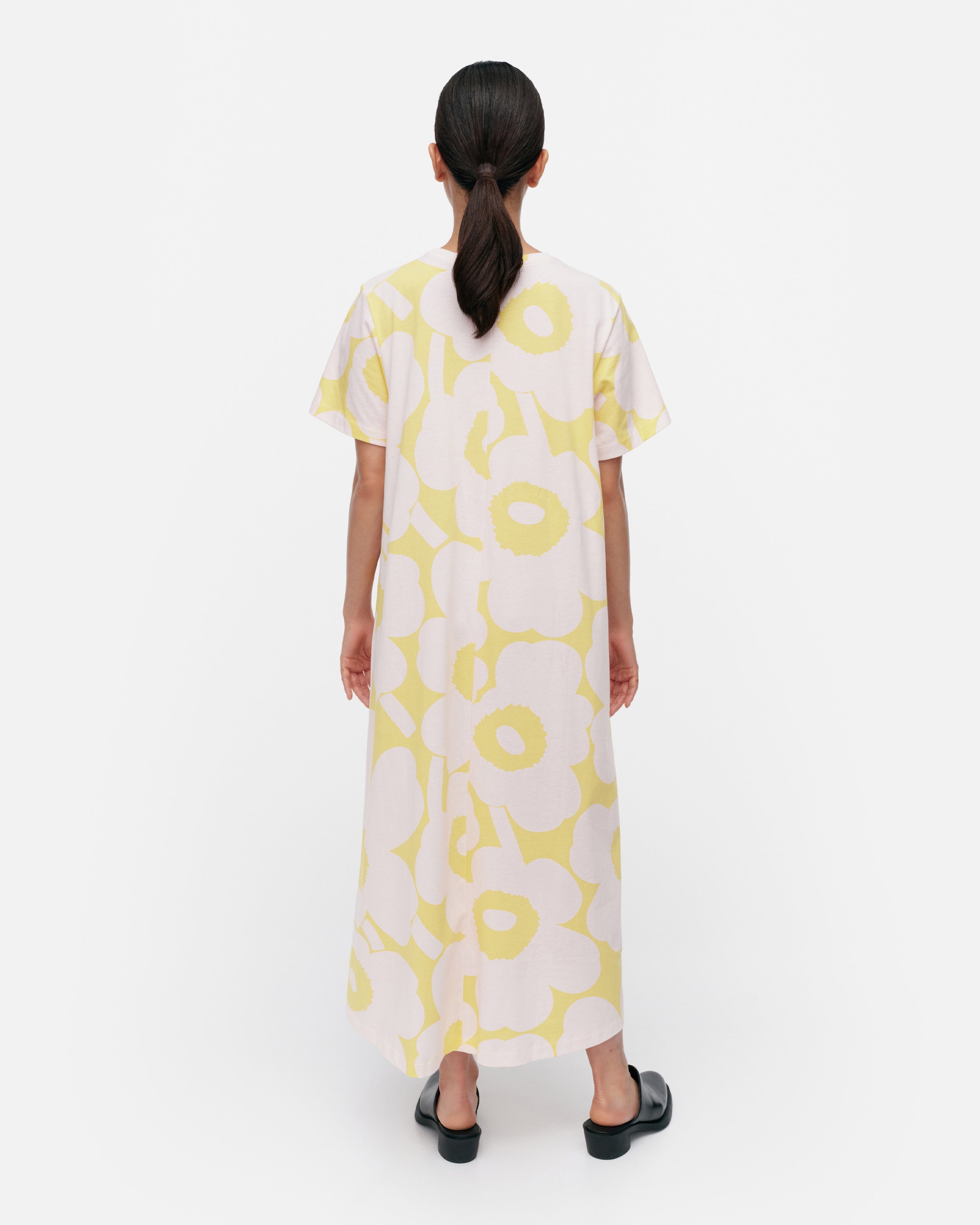 Pisteinen Unikko Jersey Dress Short Sleeve 118cm