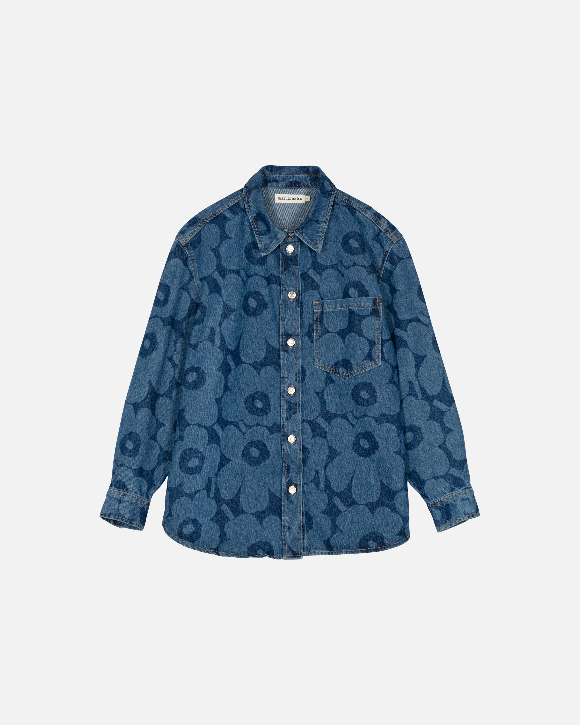 Maridenim Vaihe Unikko Jean Shirt Jacket1
