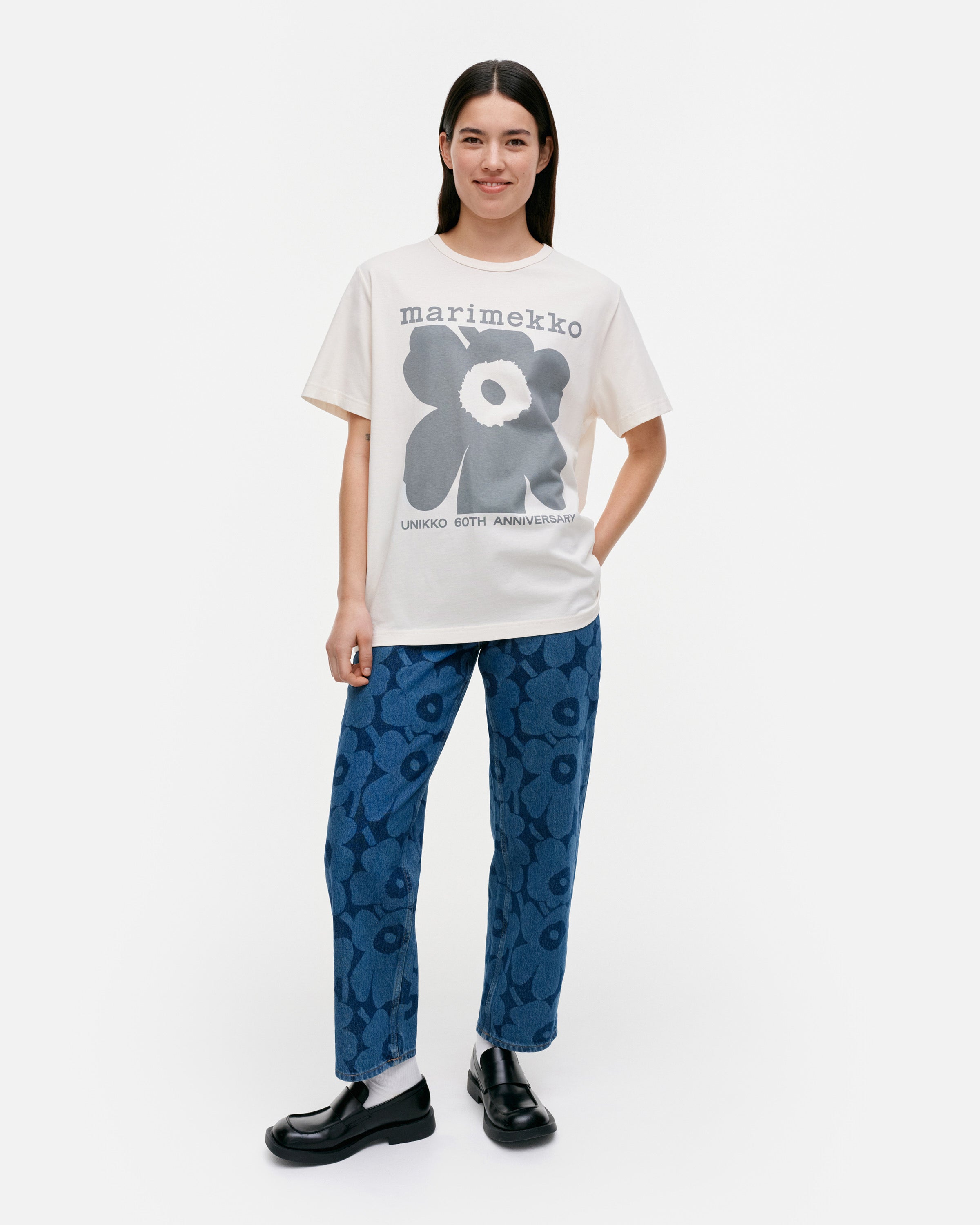 トップス marimekko UNIKKO 60TH ANNIVERSARY T トップス T UNIKKO 60TH ANNIVERSARY marimekko