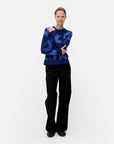 Aukio Unikko Cashmere Wool Knitted Pullover 58cm