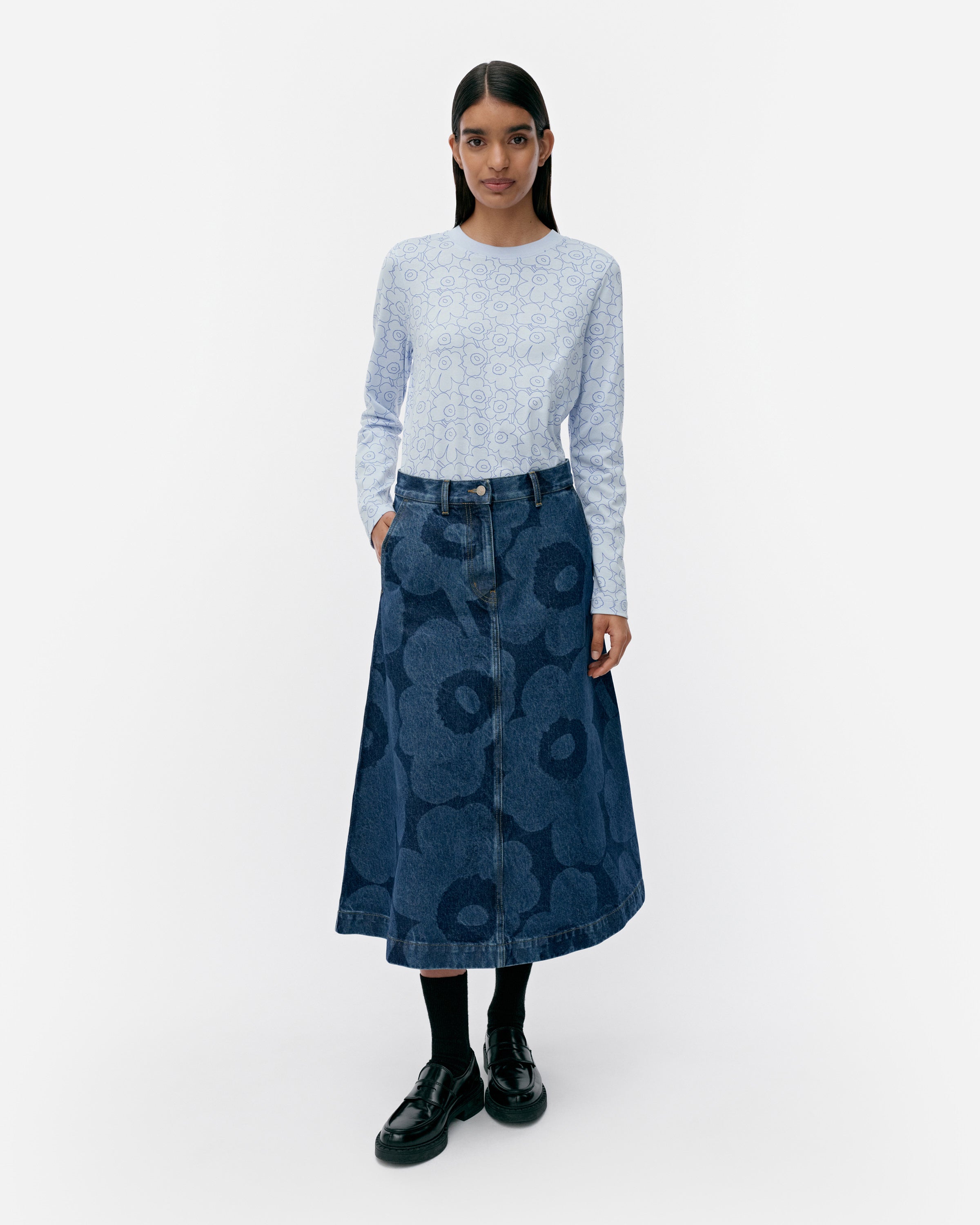 Juhlaunikko / garral skirt　Marimekko　限定 Juhlaunikko / garral skirt Marimekko 限定 - メルカリ