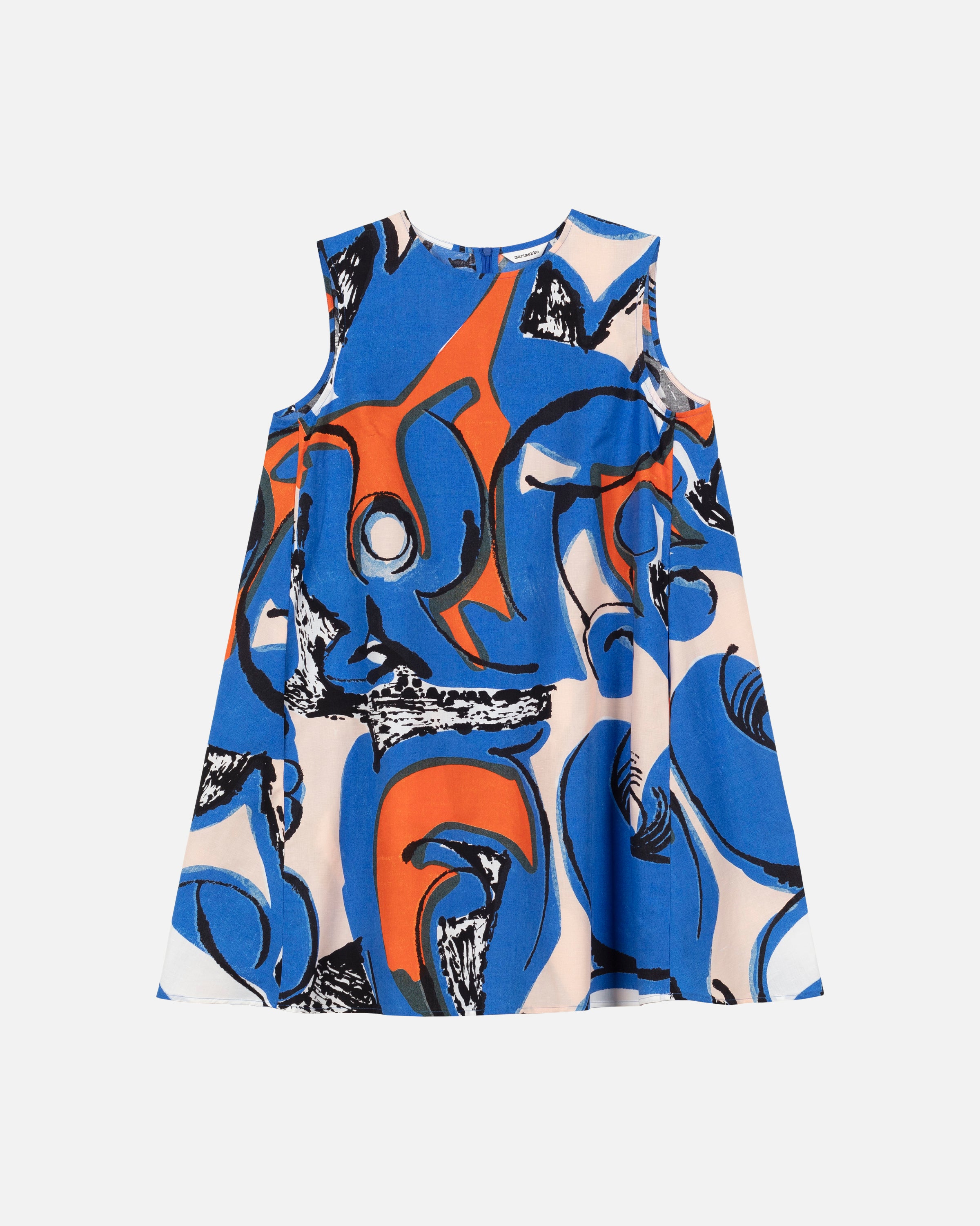 ☆ marimekko ☆ Anemonet Eldfamn 533- アネモネットドレス ANEMONET ELDFAMN NO SLVS DRESS 92CM | MARIMEKKO – SIDEFAME
