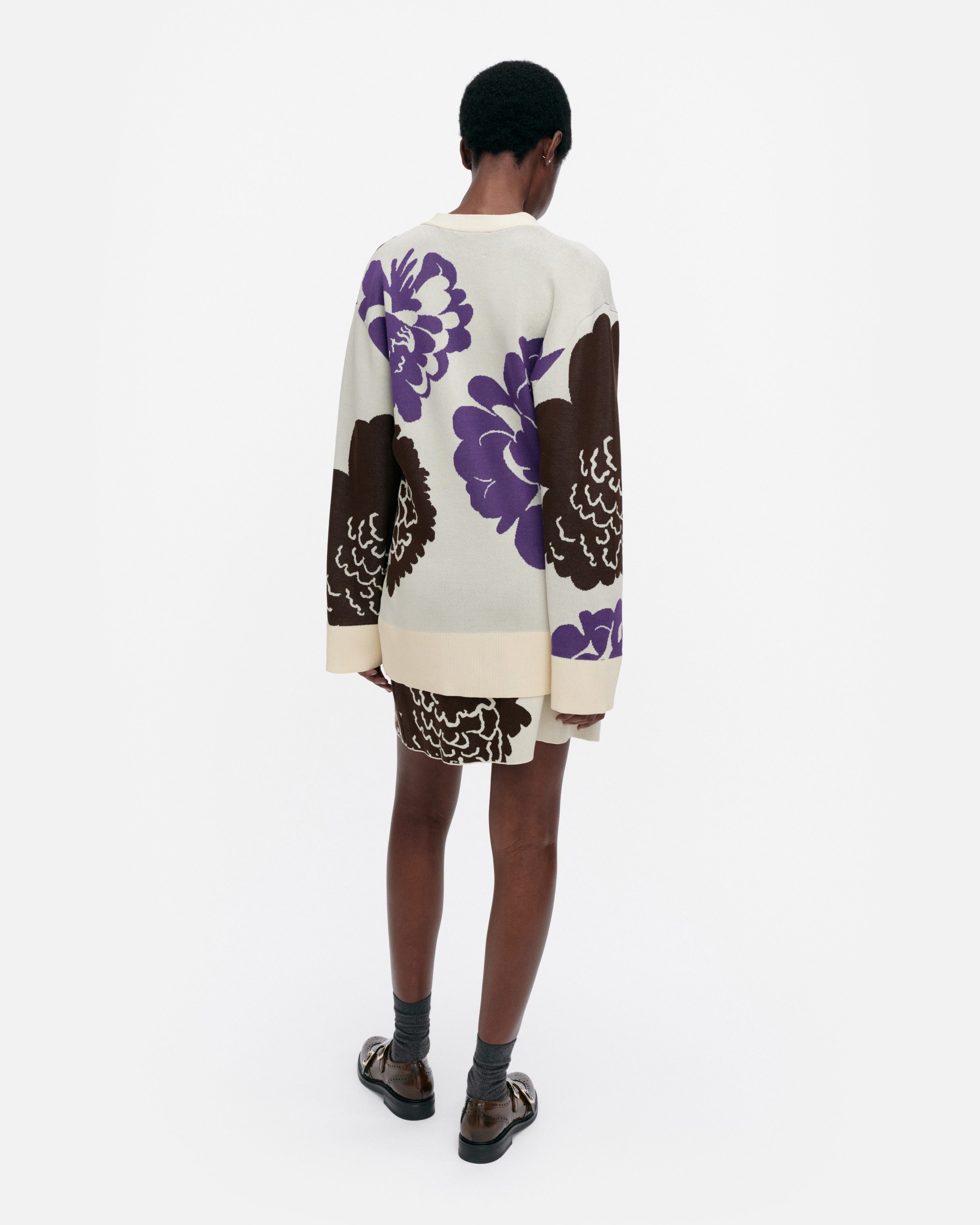 Lumoava Pioni Knitted Cardigan 74cm
