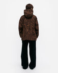 Musteet Jokuraita Coat 74cm