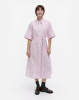 Popliini Outline Unikko Shirt Dress 120cm