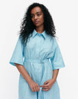 Popliini Outline Unikko Shirt Dress 120cm