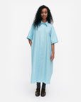 Popliini Outline Unikko Shirt Dress 120cm