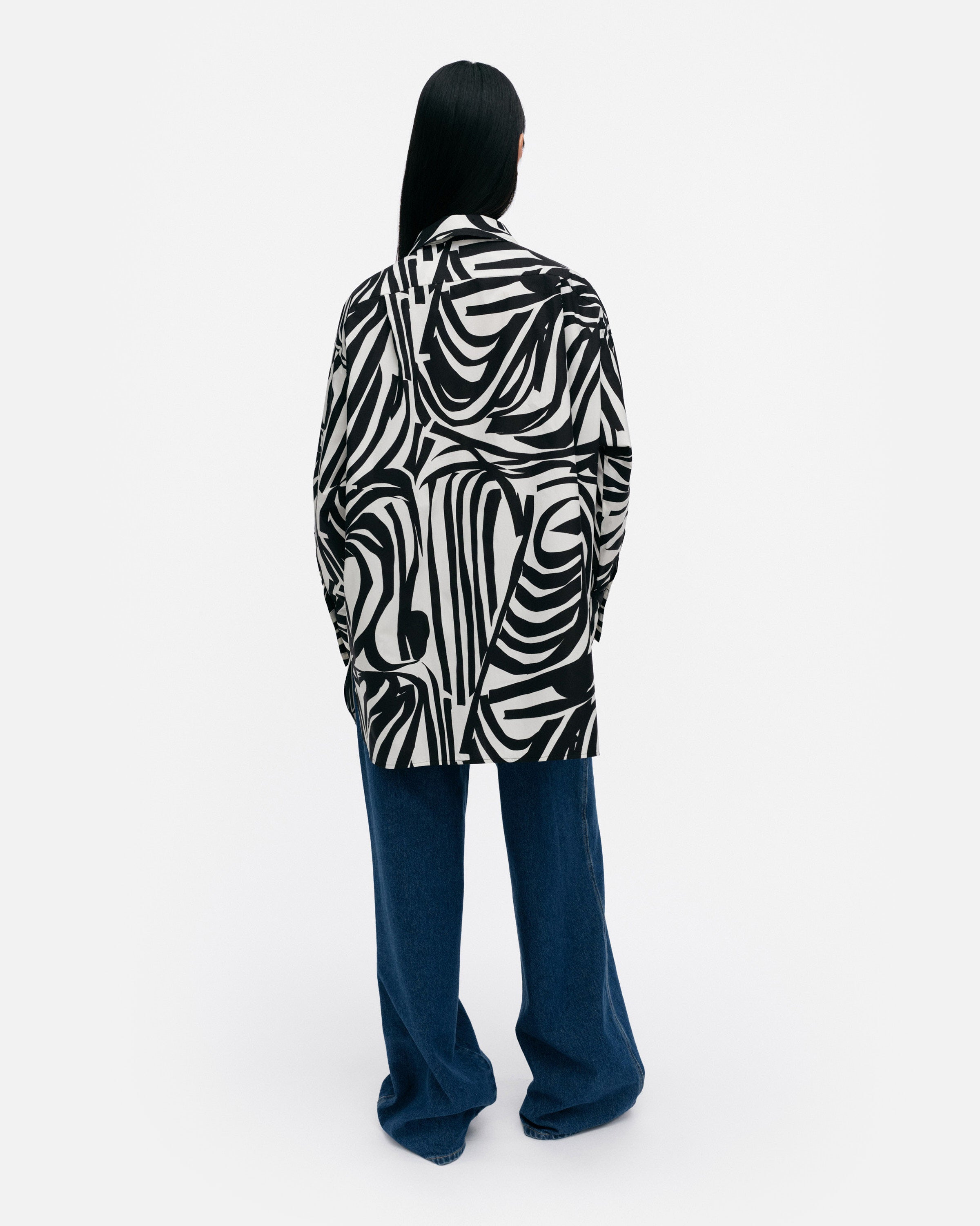 Nila Jokuraita Cotton Shirt 85cm