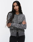 Villi Outline Unikko Knitted Cardigan