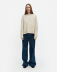 Virtaus Unikko Knitted Wool Long Sleeve Top 59cm