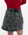 Maridenim Ruudut Unikko Mini Skirt