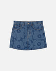 Maridenim Ruudut Unikko Mini Skirt