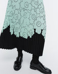 Piiru Outline Unikko Pleated Skirt 83.5cm