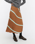Piiru Basso Pleated Skirt 83.5cm