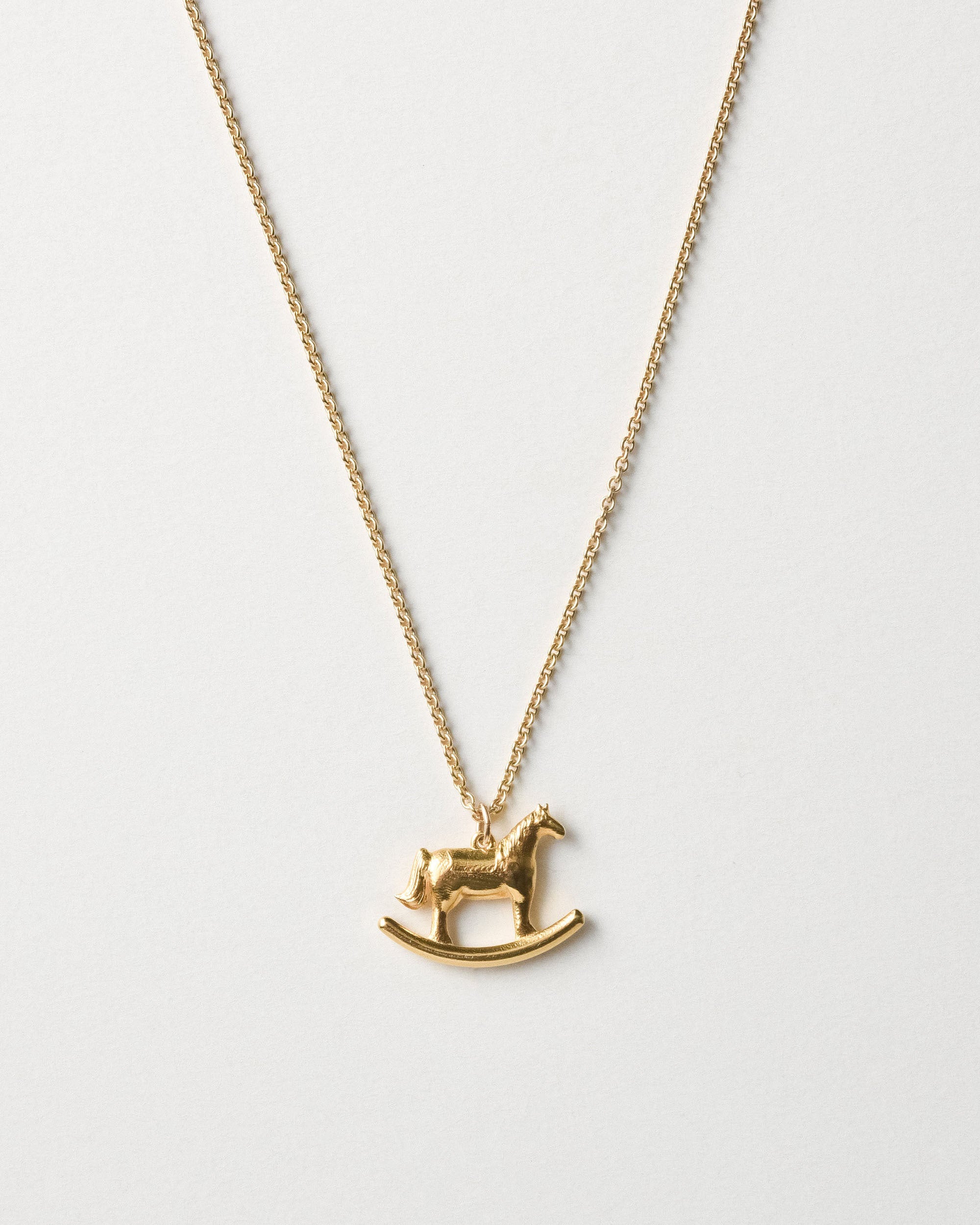 AIDA IMPACT Rocking Horse Gold Plated Necklace