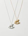 AIDA IMPACT Rocking Horse Gold Plated Necklace