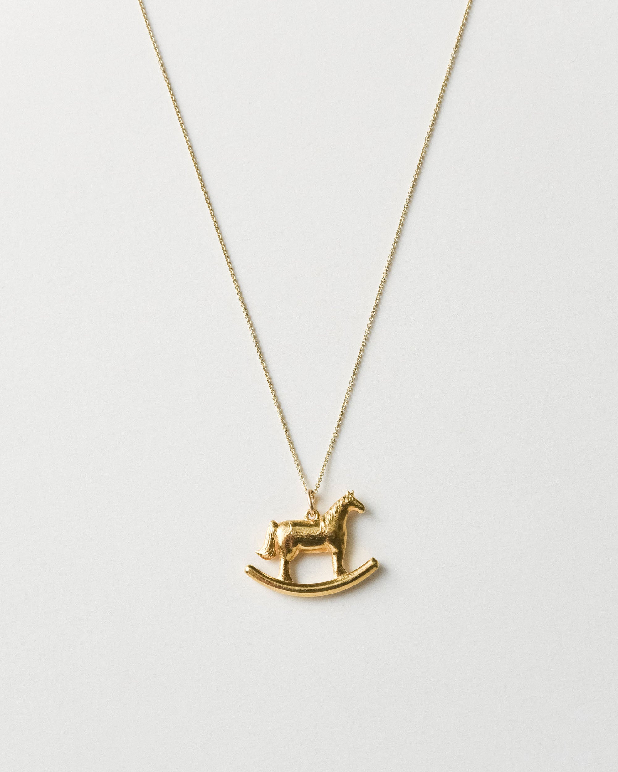 AIDA IMPACT Rocking Horse Gold Plated Necklace