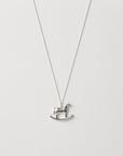 AIDA IMPACT Rocking Horse Silver Necklace