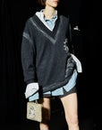 IZUMI KATO Lana Potare Pullover