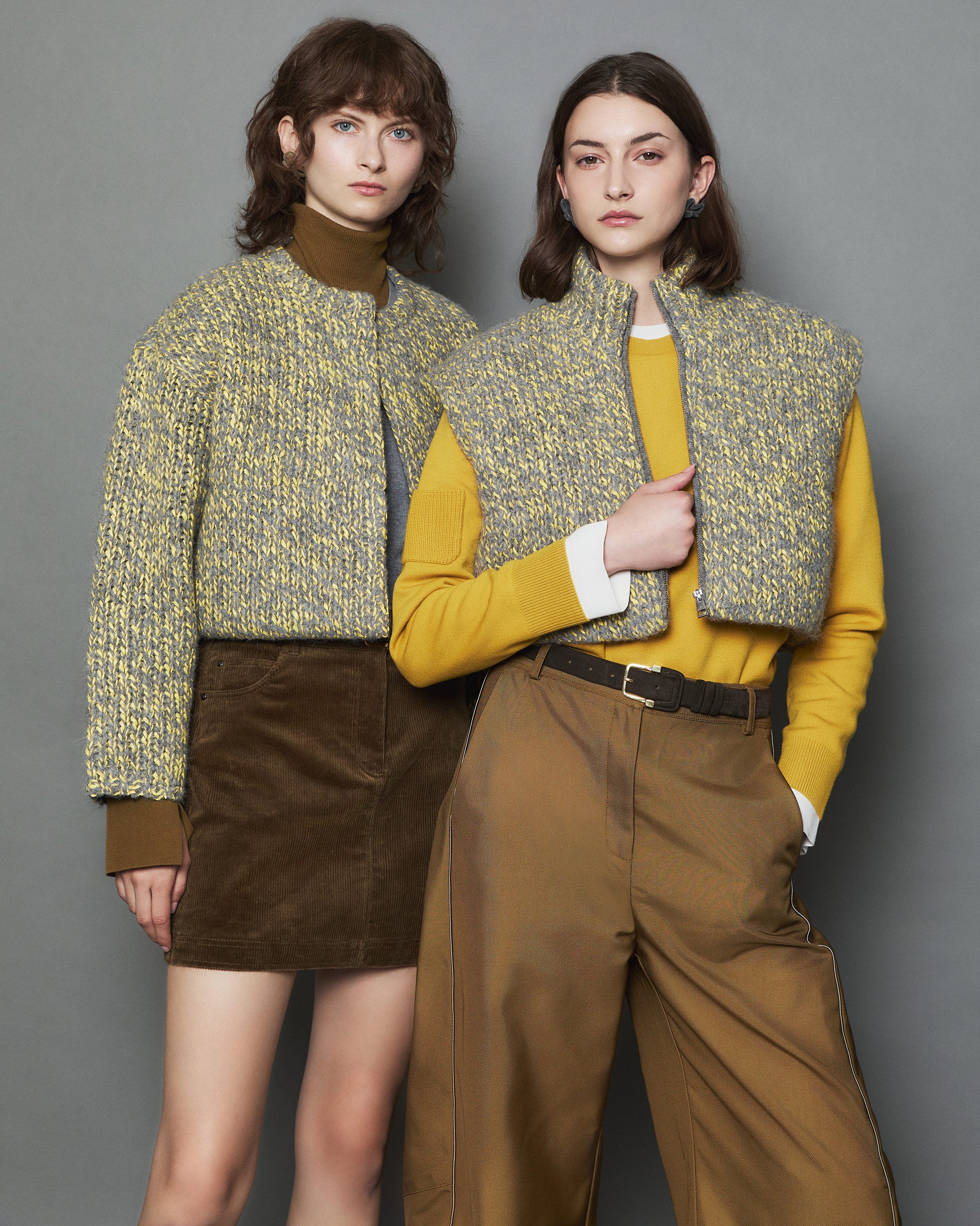 Maglia Imbottita Cardigan